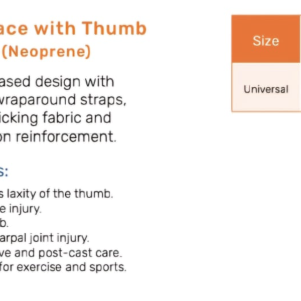 ADORE WRIST SUPPORT NEOPRENE UNI